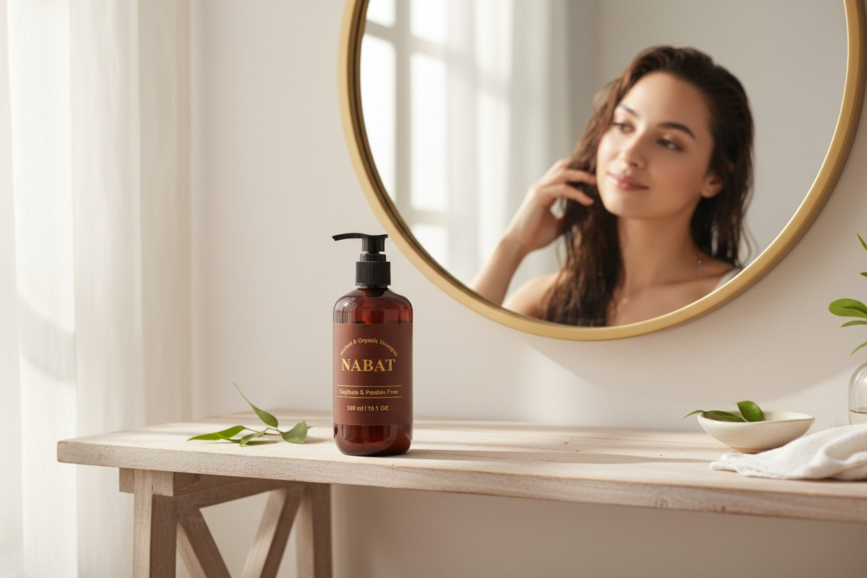 NABAT Herbal & Organic Scalp Therapy Shampoo (300 ml)