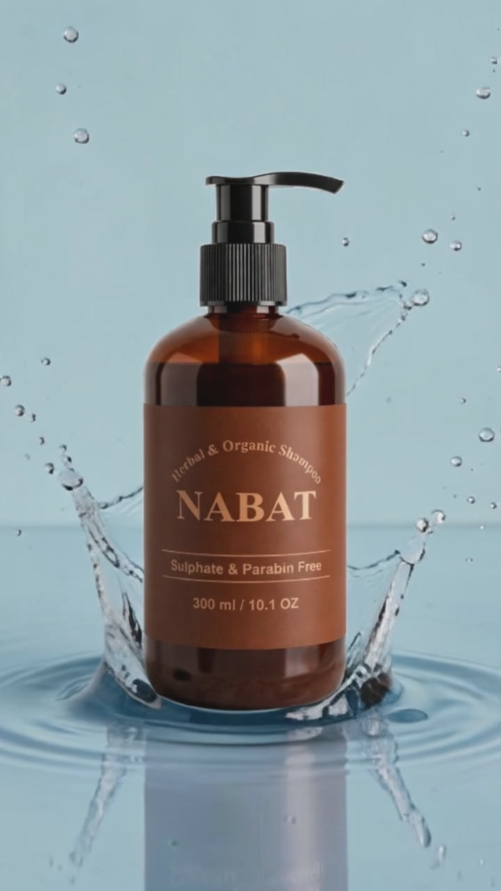 NABAT Herbal & Organic Scalp Therapy Shampoo (300 ml)