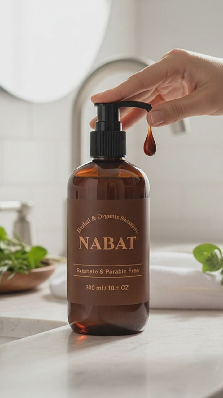NABAT Herbal & Organic Scalp Therapy Shampoo (300 ml)