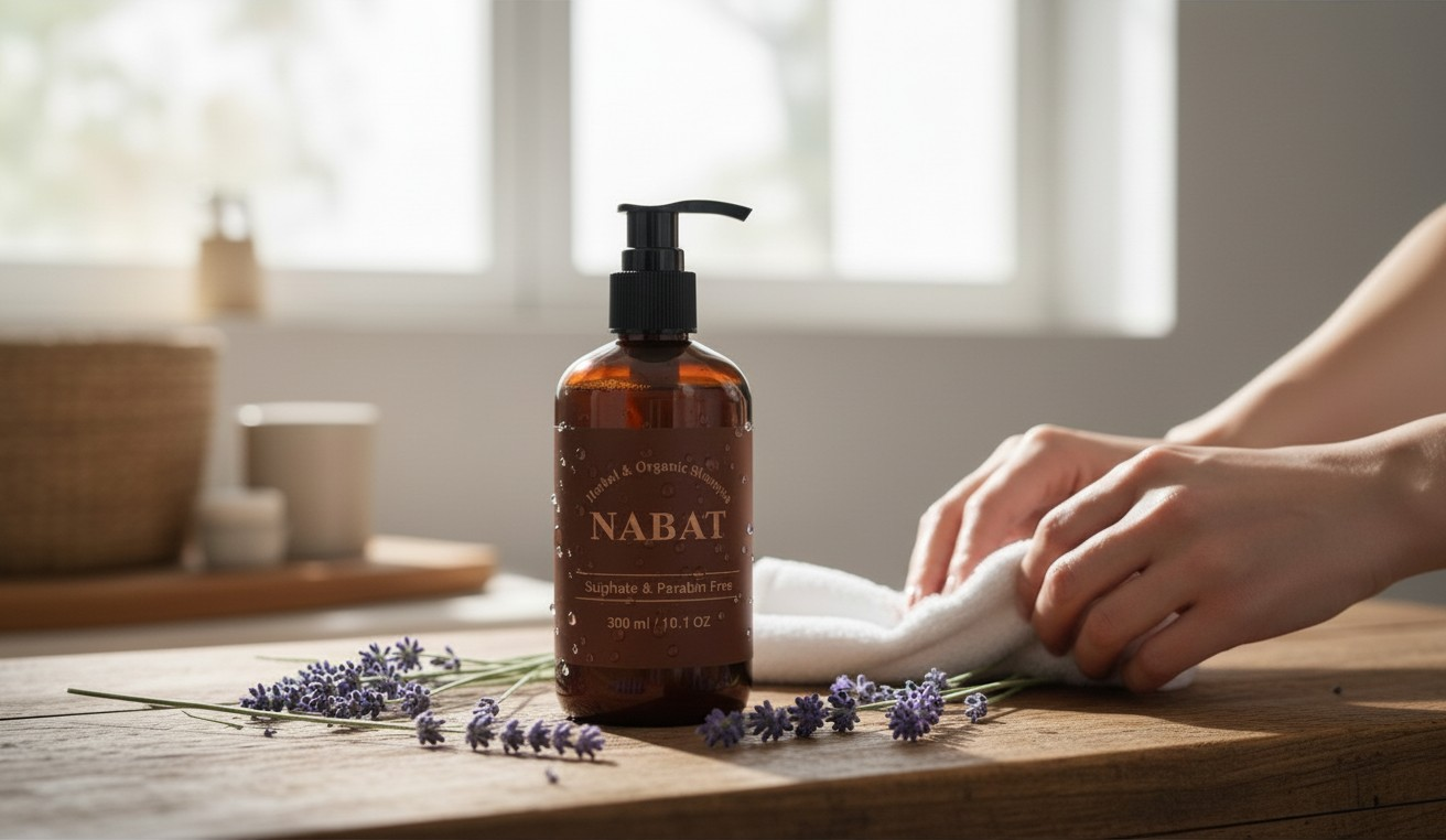 NABAT Herbal & Organic Scalp Therapy Shampoo (300 ml)